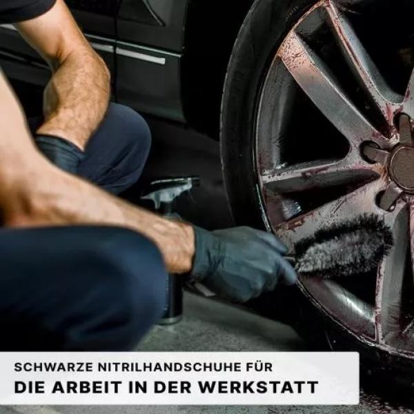Arnomed Nitrilhandschuhe schwarz, 200 Stück